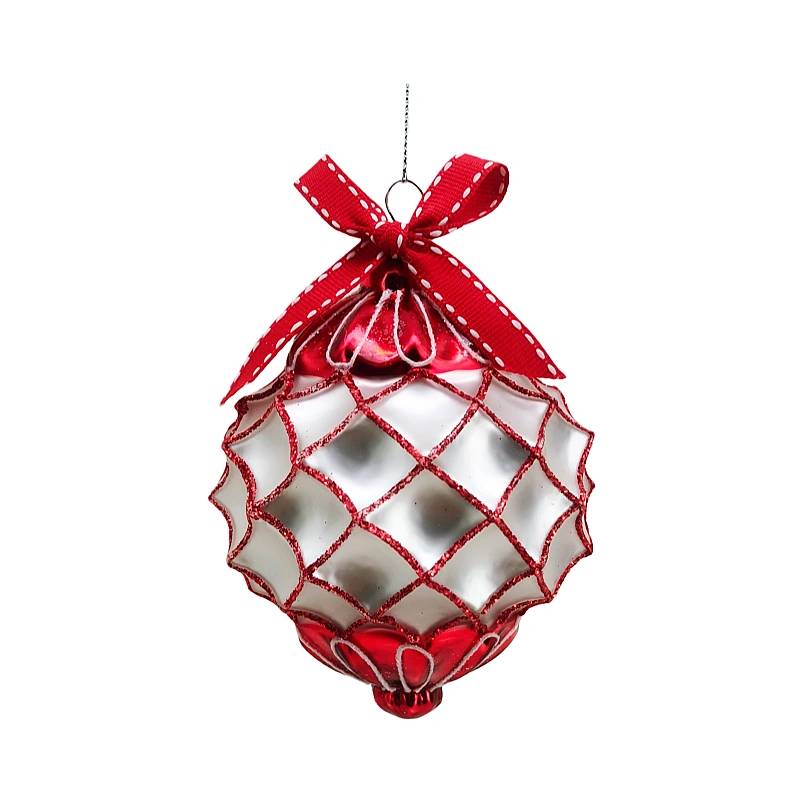 Custom Christmas Glass Pendant with Decorative Finish | OEM ODM Manufacturer
